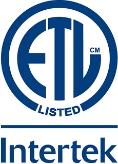 ETL Listed by Intertek