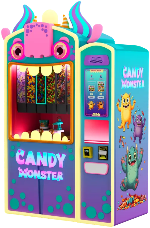 Sweet Robo Candy Monster vending machine