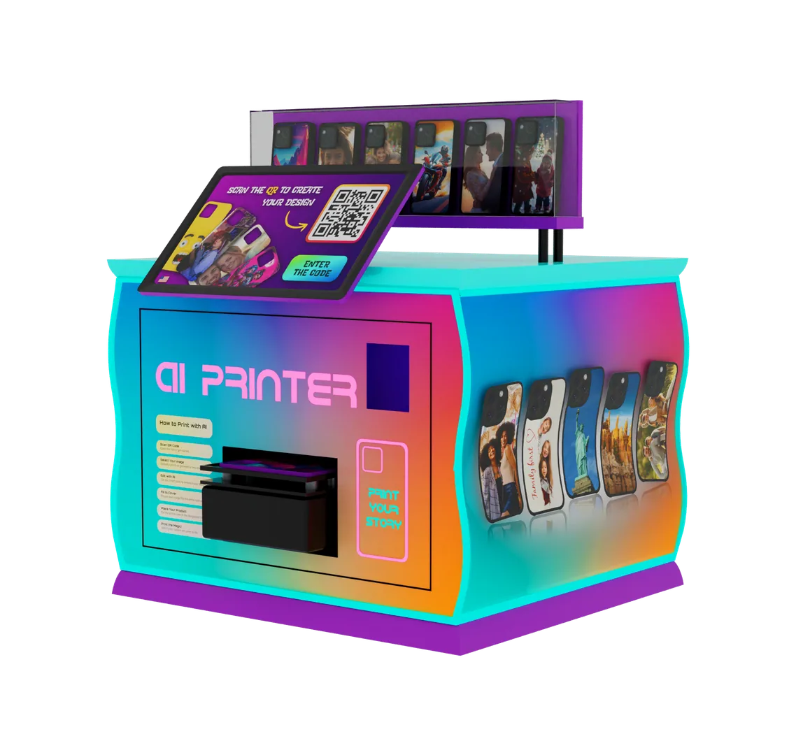 Sweet Robo AI Printer vending machine