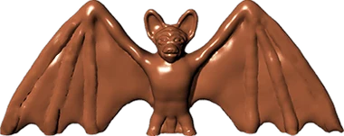 3D-printed chocolate design from the Sweet Robo ChocoPrint