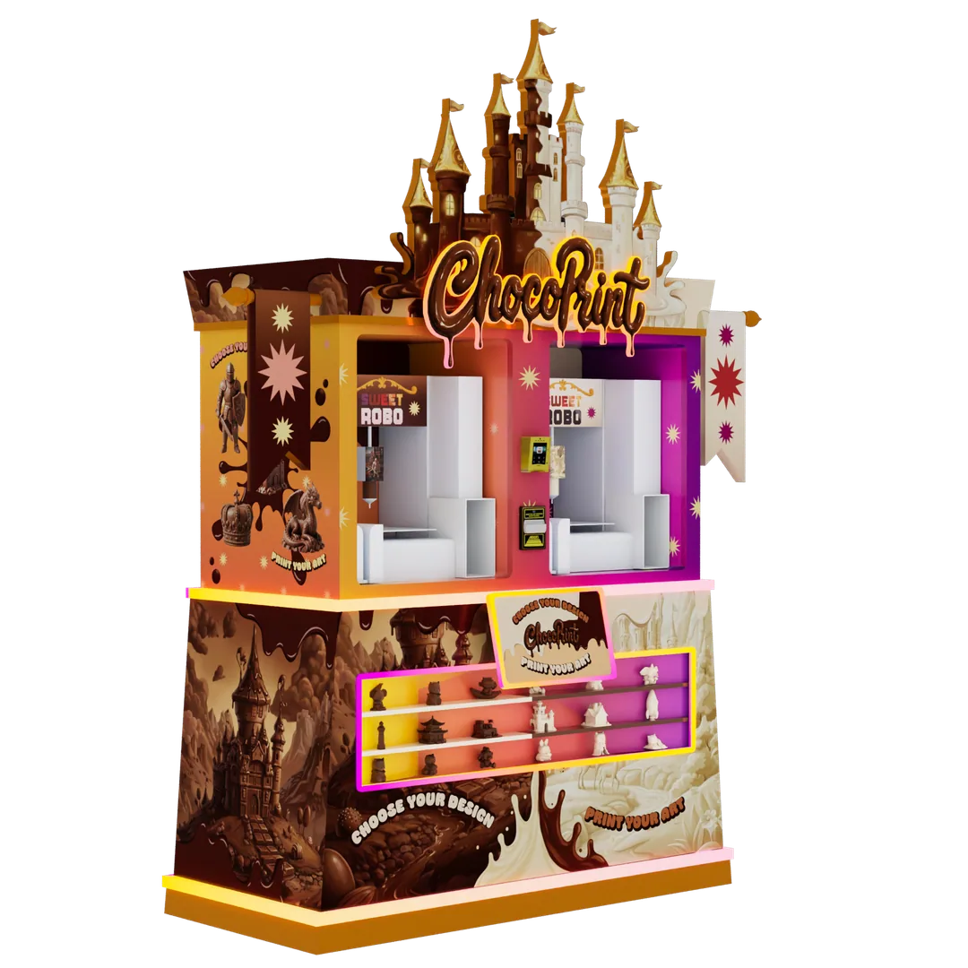 Sweet Robo ChocoPrint vending machine