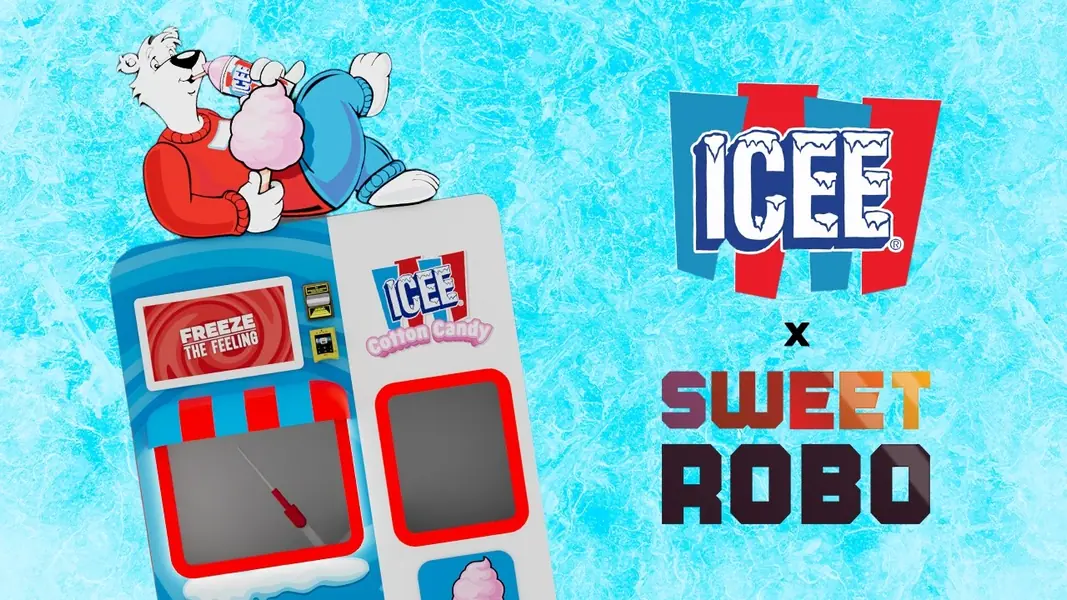 Video: the official ICEE edition of the Cotton Candy Robot