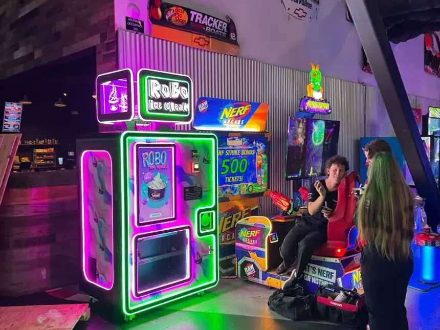Sweet Robo machine at a arcades & karting venue