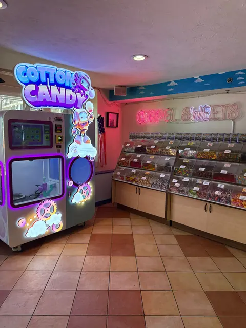 Sweet Robo machine in a bakery